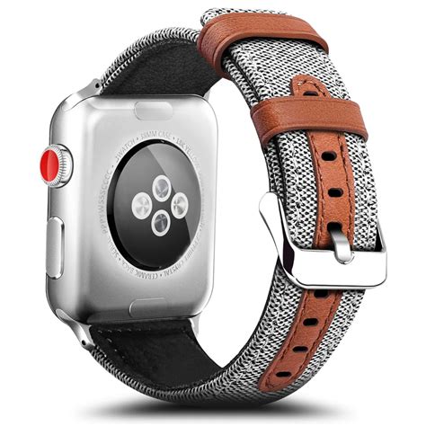 soft leather apple watch band|adjustable fabric apple watch band.